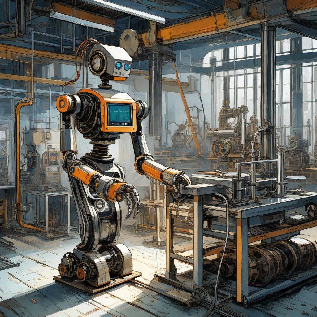 Robot In Factory